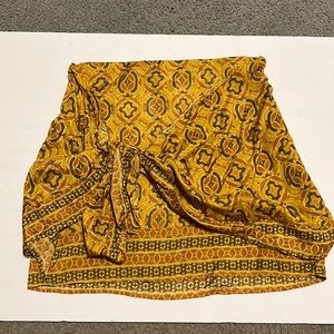NWOT Free people Sarong Mini skirt